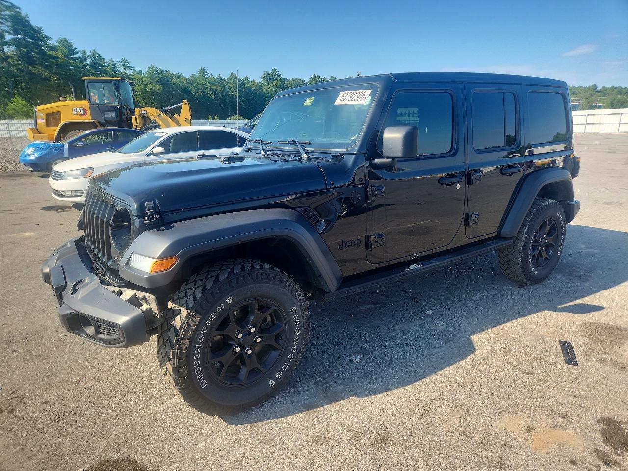 2021 JEEP WRANGLER SPORT | 1C4HJXDG4MW536579 | UPCARS