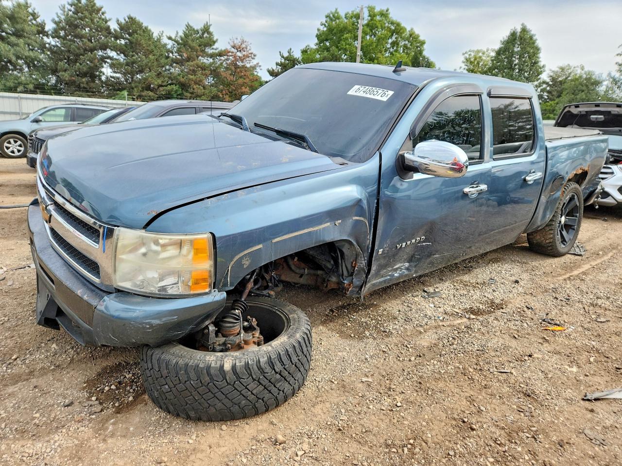 2007 CHEVROLET SILVERADO K1500 CREW CAB | 2GCEK13M971501214 | UPCARS