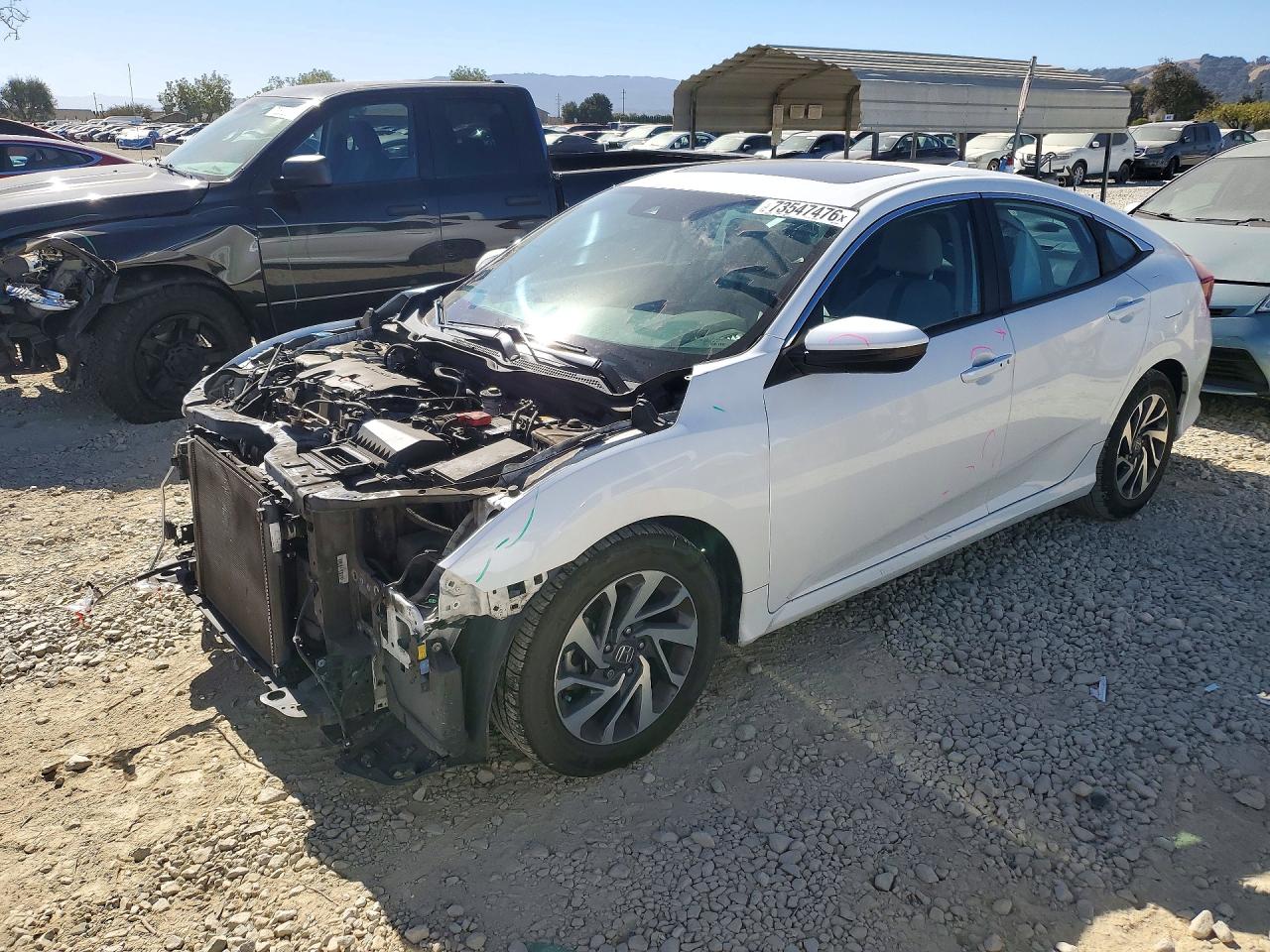 2017 HONDA CIVIC EX | 19XFC2F85HE206590 | UPCARS
