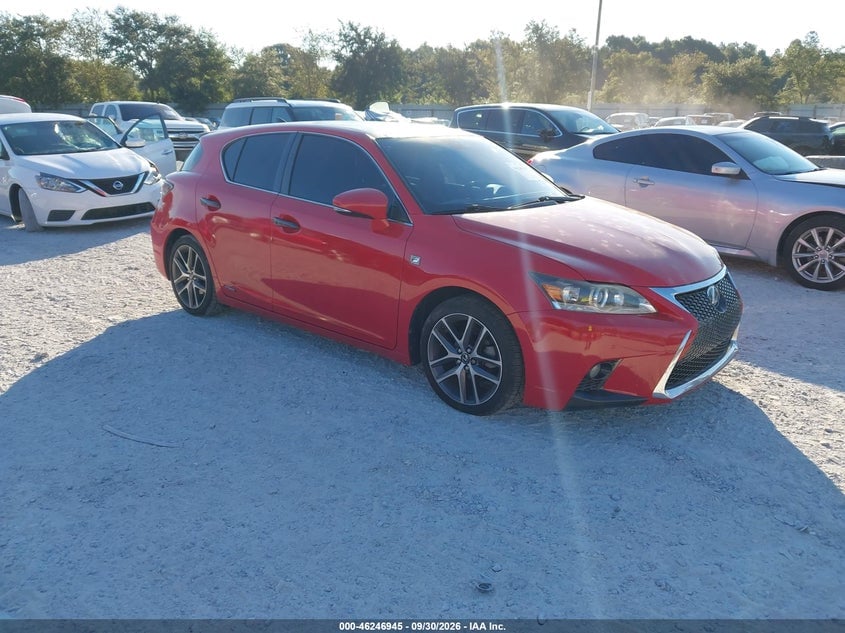 2014 LEXUS CT 200H | JTHKD5BH9E2194924 | UPCARS