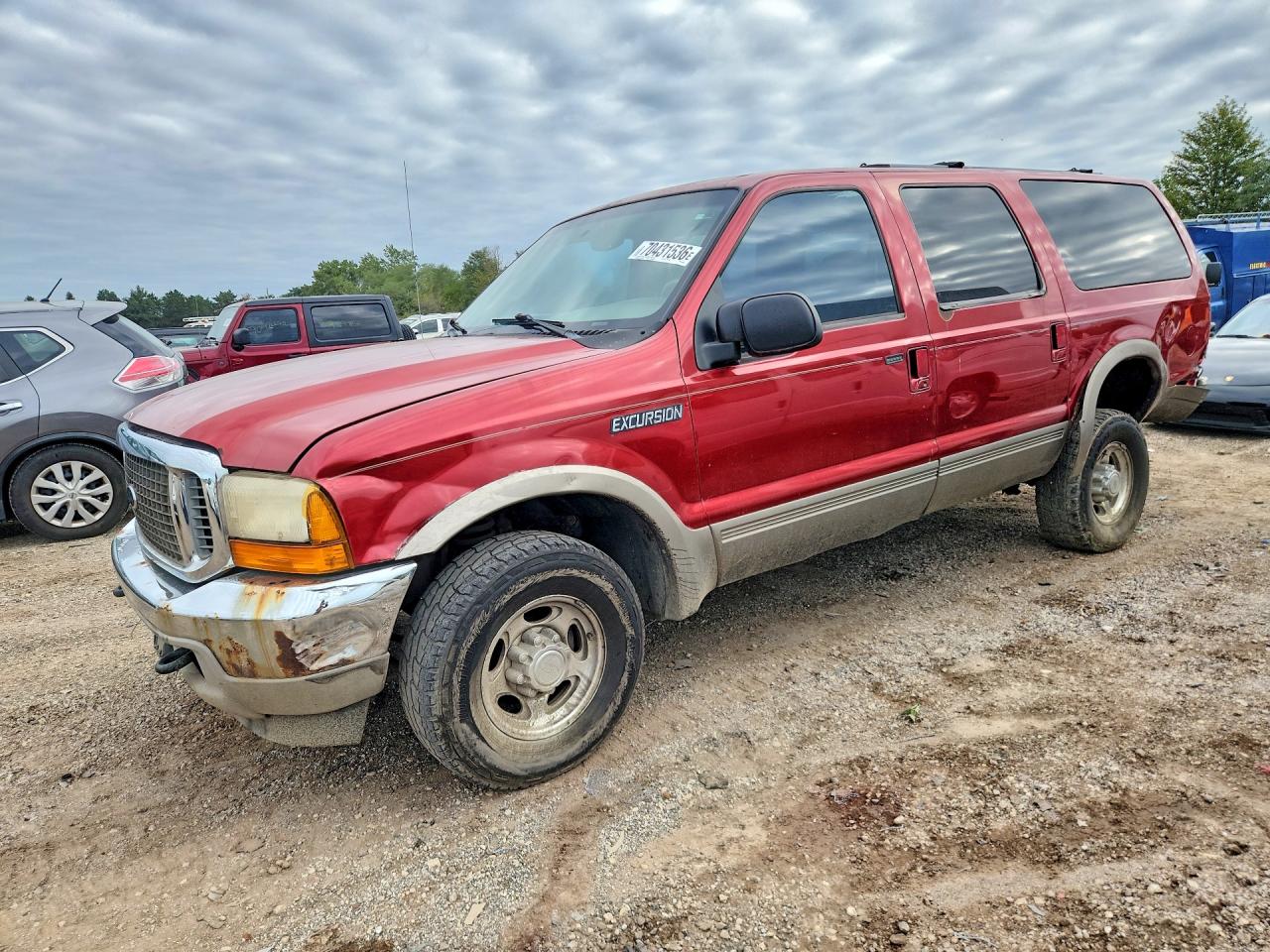 2000 FORD EXCURSION LIMITED | 1FMNU42L4YED86845 | UPCARS