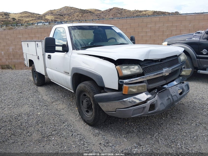 2003 CHEVROLET SILVERADO 2500HD | 1GBGC24UX3Z265432 | UPCARS