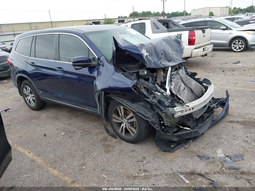 2017 HONDA PILOT EX | 5FNYF5H32HB020521 | UPCARS