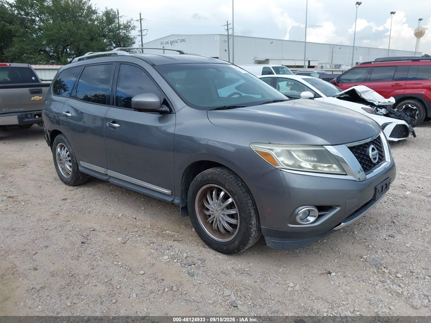 2015 NISSAN PATHFINDER SL | 5N1AR2MN7FC716165 | UPCARS