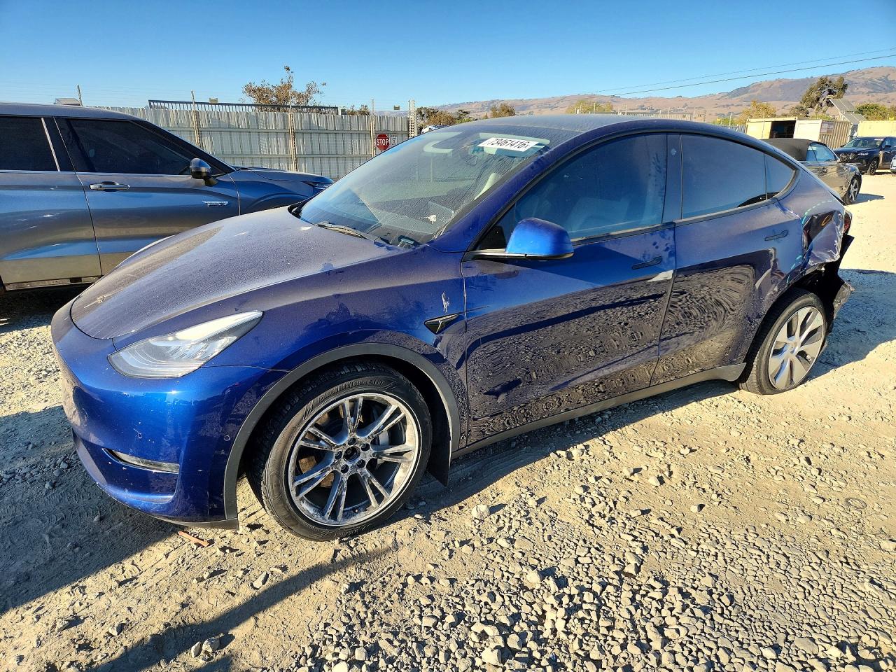2022 TESLA MODEL Y | 7SAYGAEE7NF429320 | UPCARS