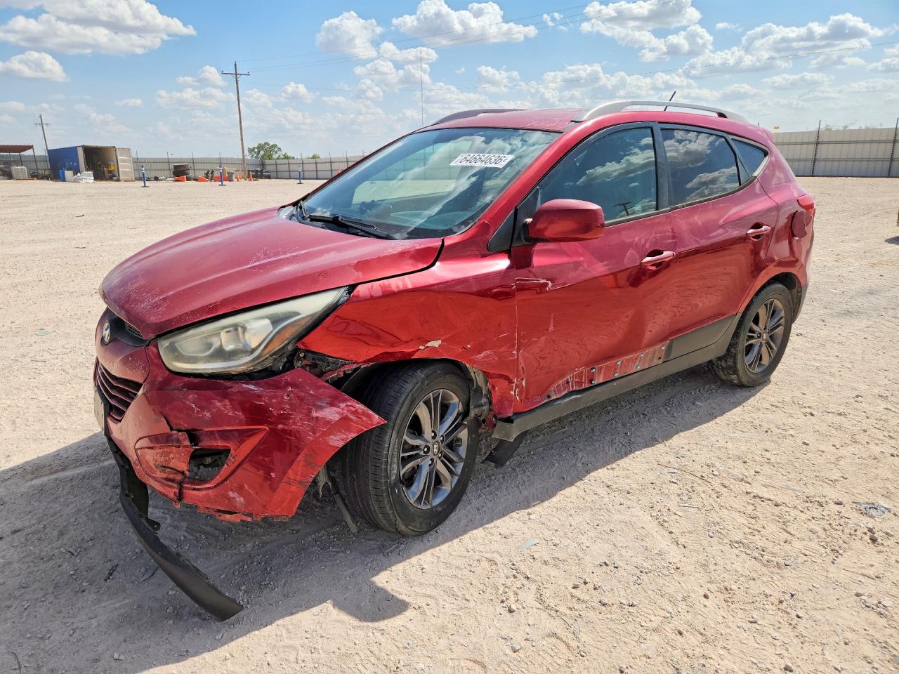 2015 HYUNDAI TUCSON SE | KM8JU3AG9FU081437 | UPCARS