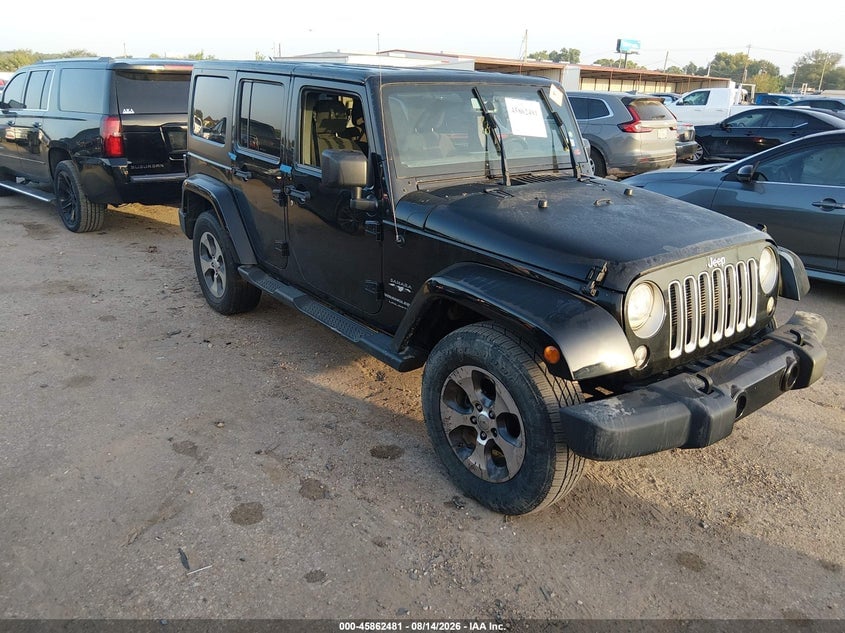 2018 JEEP WRANGLER JK UNLIMITED SAHARA | 1C4HJWEG4JL801877 | UPCARS