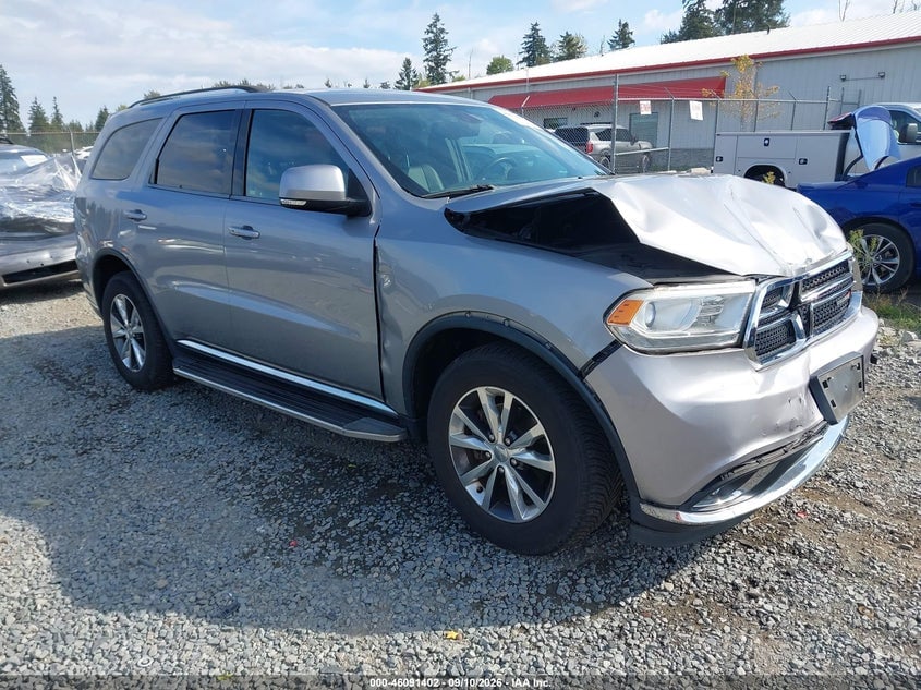2016 DODGE DURANGO LIMITED | 1C4RDJDG3GC301864 | UPCARS