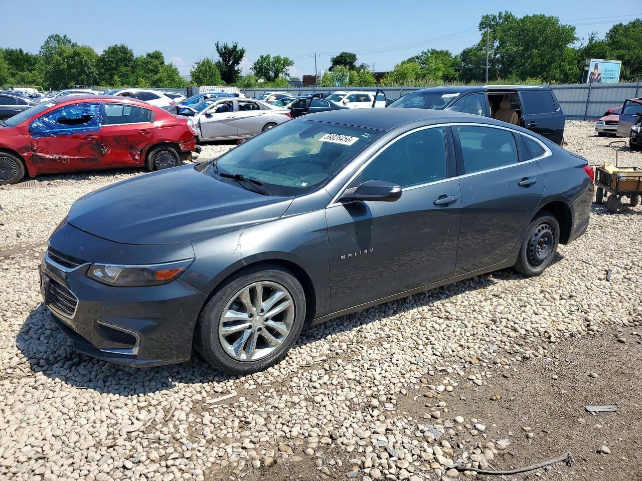 2017 CHEVROLET MALIBU LT | 1G1ZE5ST3HF208632 | UPCARS