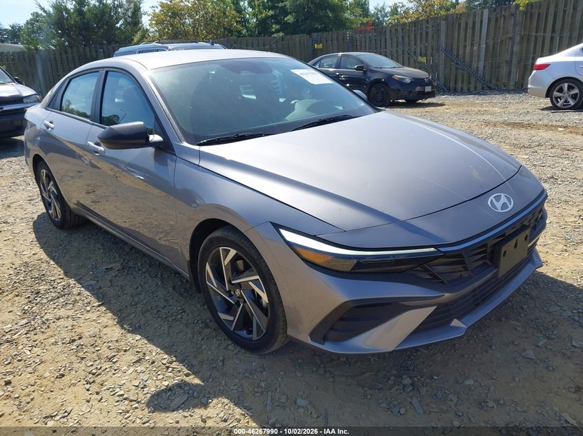 2025 HYUNDAI ELANTRA HYBRID SEL SPORT | KMHLM4DJ7SU161433 | UPCARS
