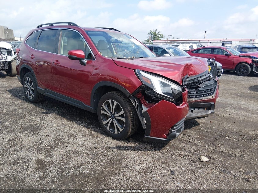 2022 SUBARU FORESTER LIMITED | JF2SKAPC9NH521463 | UPCARS