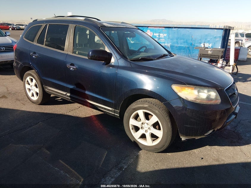 2007 HYUNDAI SANTA FE LIMITED/SE | 5NMSH13E87H030226 | UPCARS