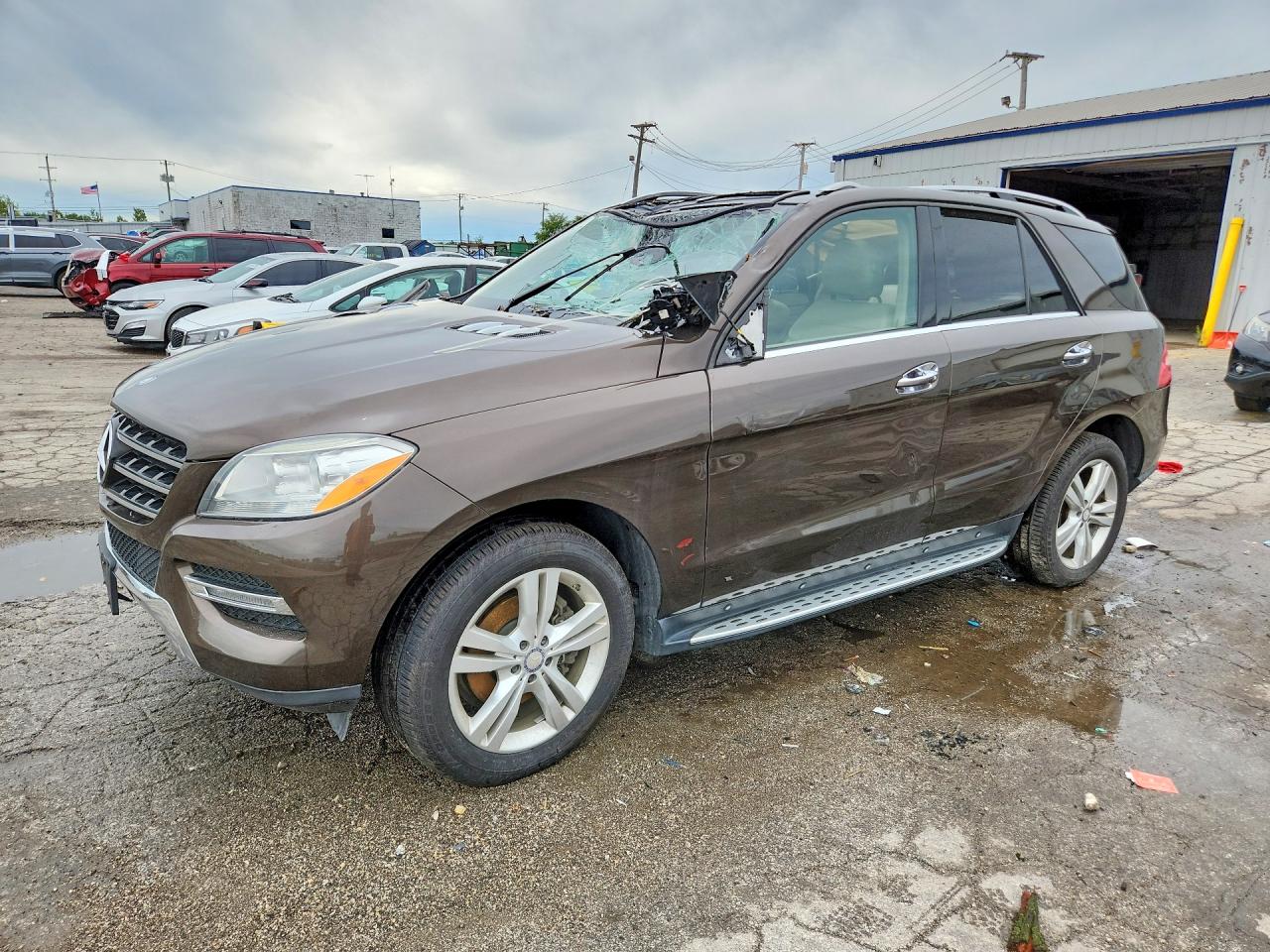 2014 MERCEDES-BENZ M-CLASS 350 4MATIC | 4JGDA5HB8EA341807 | UPCARS