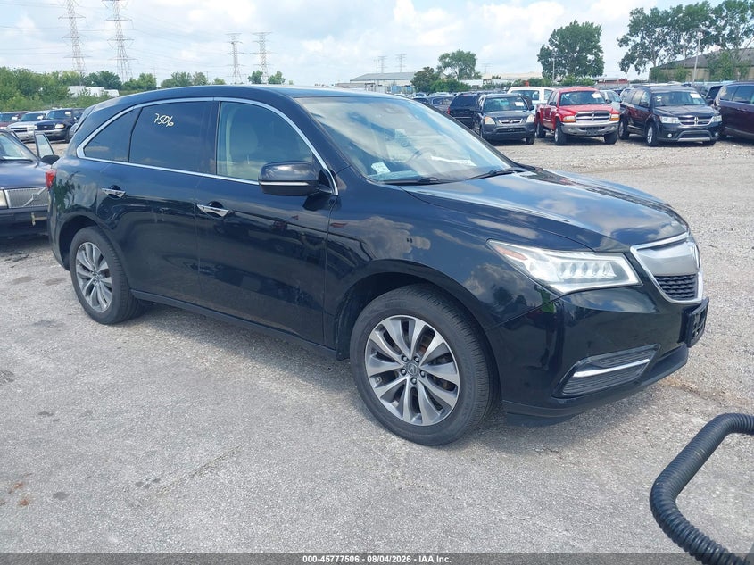 2015 ACURA MDX TECHNOLOGY PACKAGE | 5FRYD4H46FB018422 | UPCARS