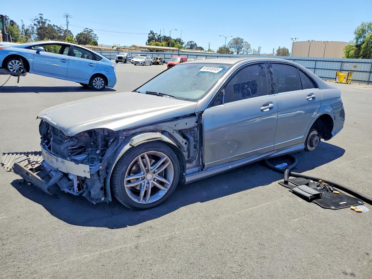 2012 MERCEDES-BENZ C-CLASS 250 | WDDGF4HB8CR233852 | UPCARS