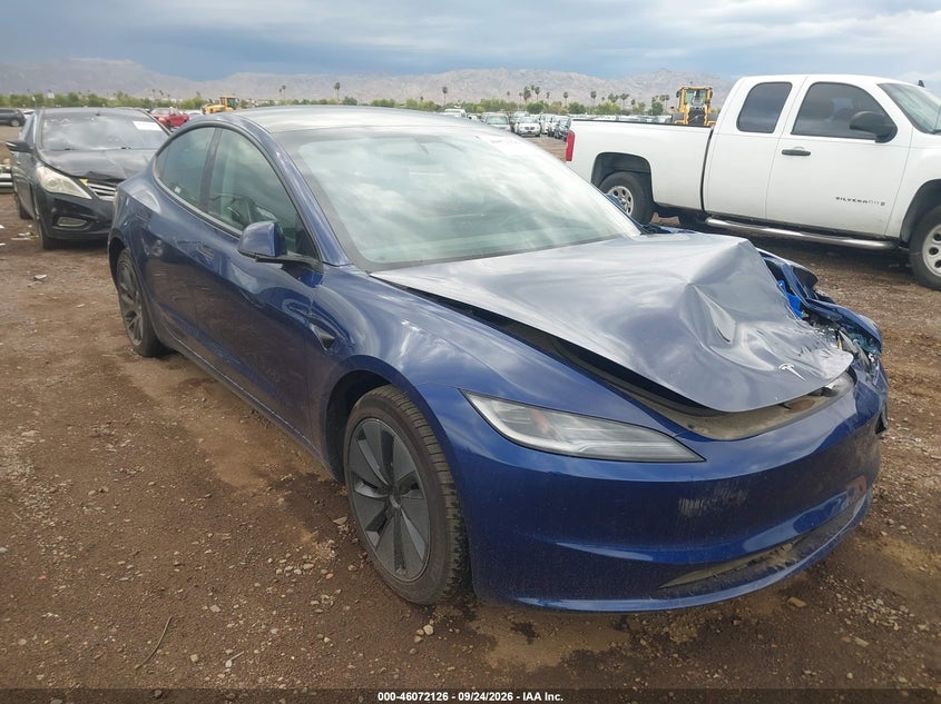 2025 TESLA MODEL 3 LONG RANGE REAR-WHEEL DRIVE/STANDARD REAR-WHEEL DRIVE | 5YJ3E1EA5SF879554 | UPCARS