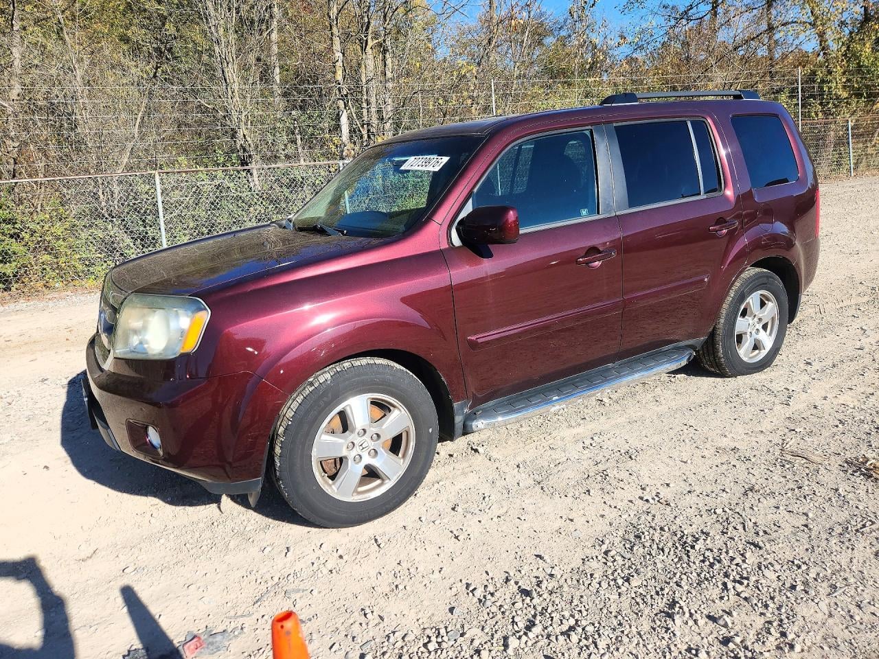 2011 HONDA PILOT EXL | 5FNYF4H59BB054393 | UPCARS