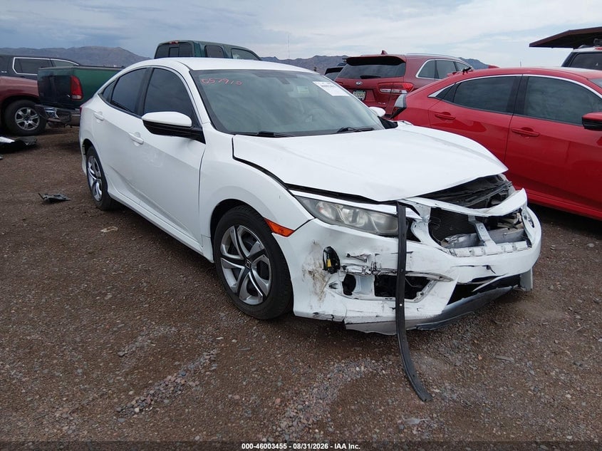 2017 HONDA CIVIC LX | 19XFC2F5XHE057910 | UPCARS