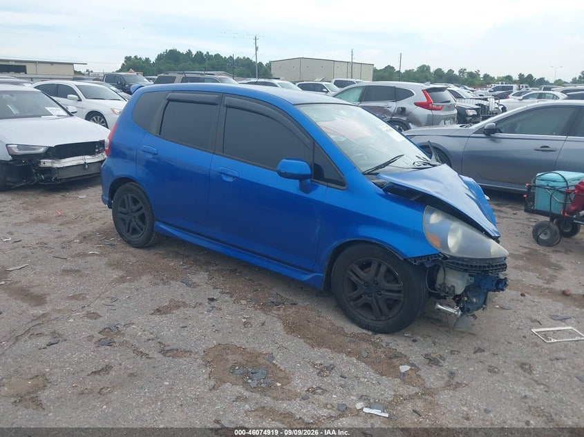 2007 HONDA FIT SPORT | JHMGD37627S035196 | UPCARS