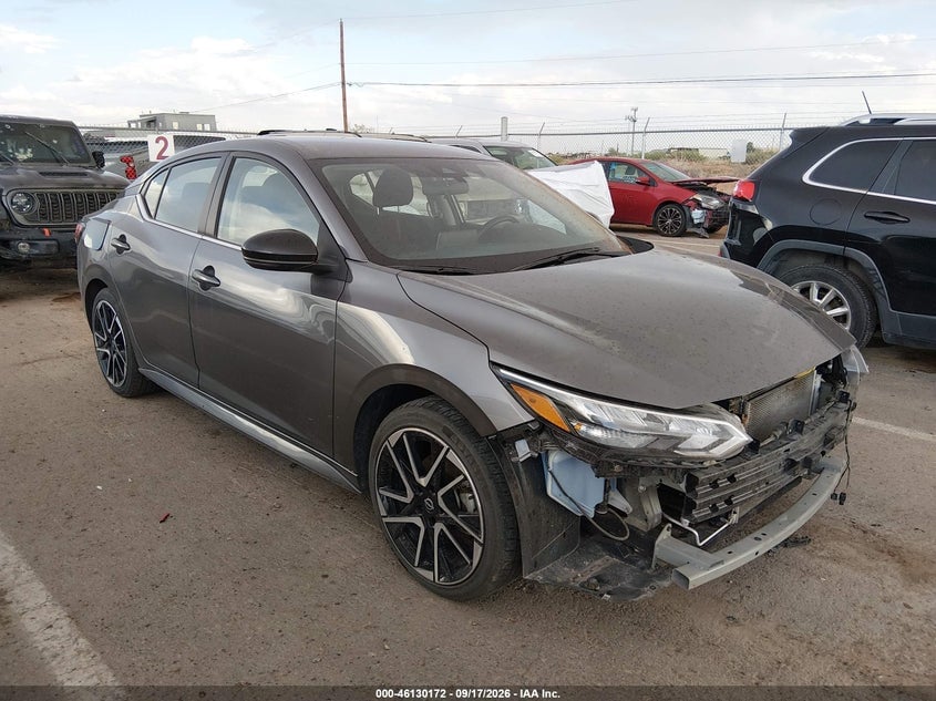 2025 NISSAN SENTRA SR | 3N1AB8DV7SY315893 | UPCARS