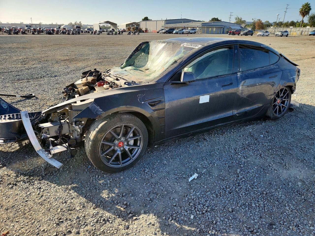 2022 TESLA MODEL 3 | 5YJ3E1EB6NF129187 | UPCARS