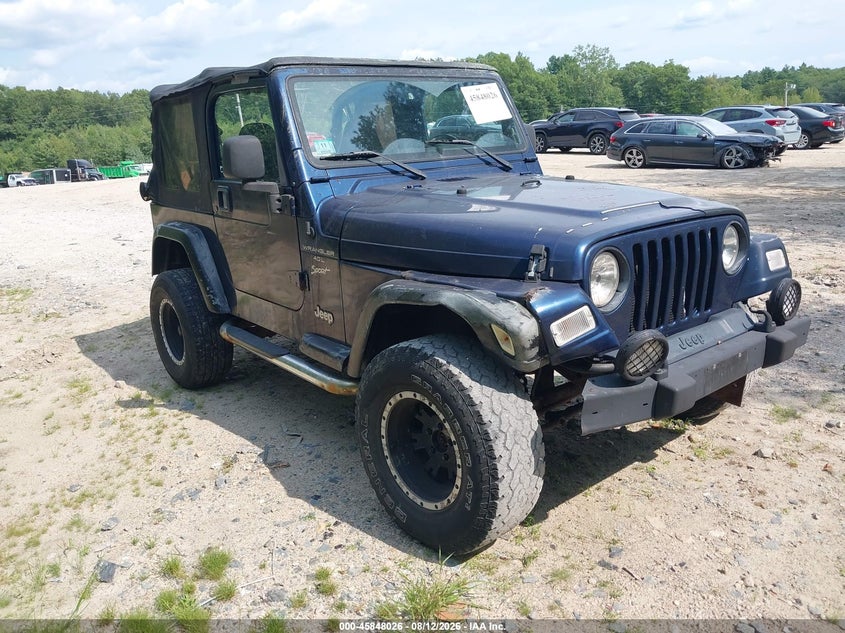 2001 JEEP WRANGLER SPORT | 1J4FA49S61P345751 | UPCARS