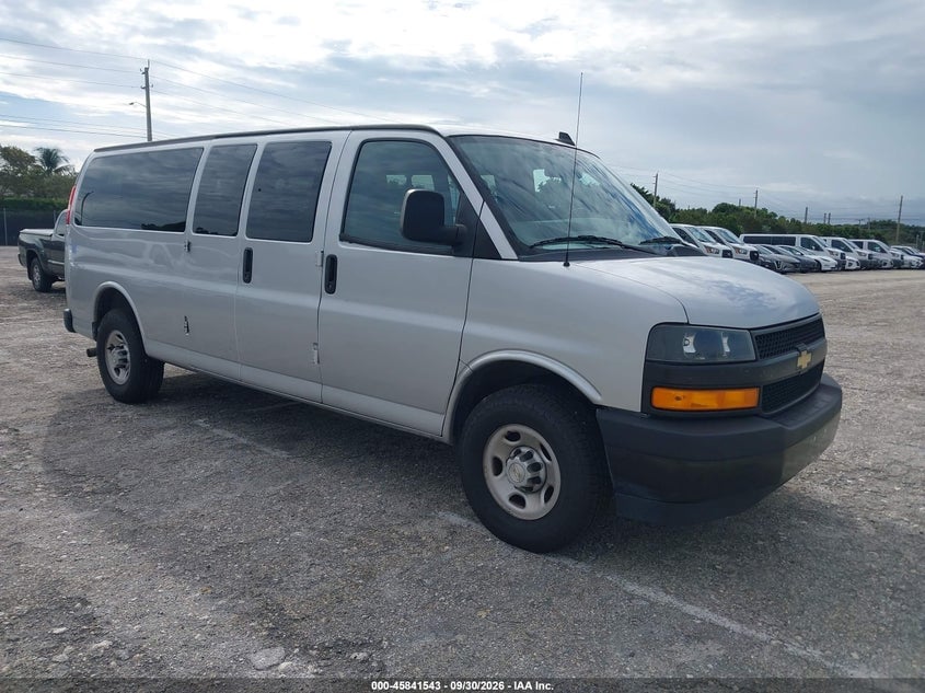 2023 CHEVROLET EXPRESS PASSENGE RWD 3500 EXTENDED WHEELBASE LS | 1GAZGNFP6P1115283 | UPCARS