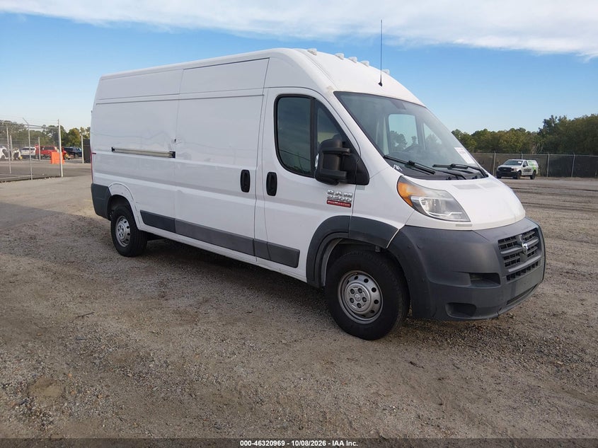 2017 RAM PROMASTER 2500 HIGH ROOF 159 WB | 3C6TRVDG6HE535058 | UPCARS