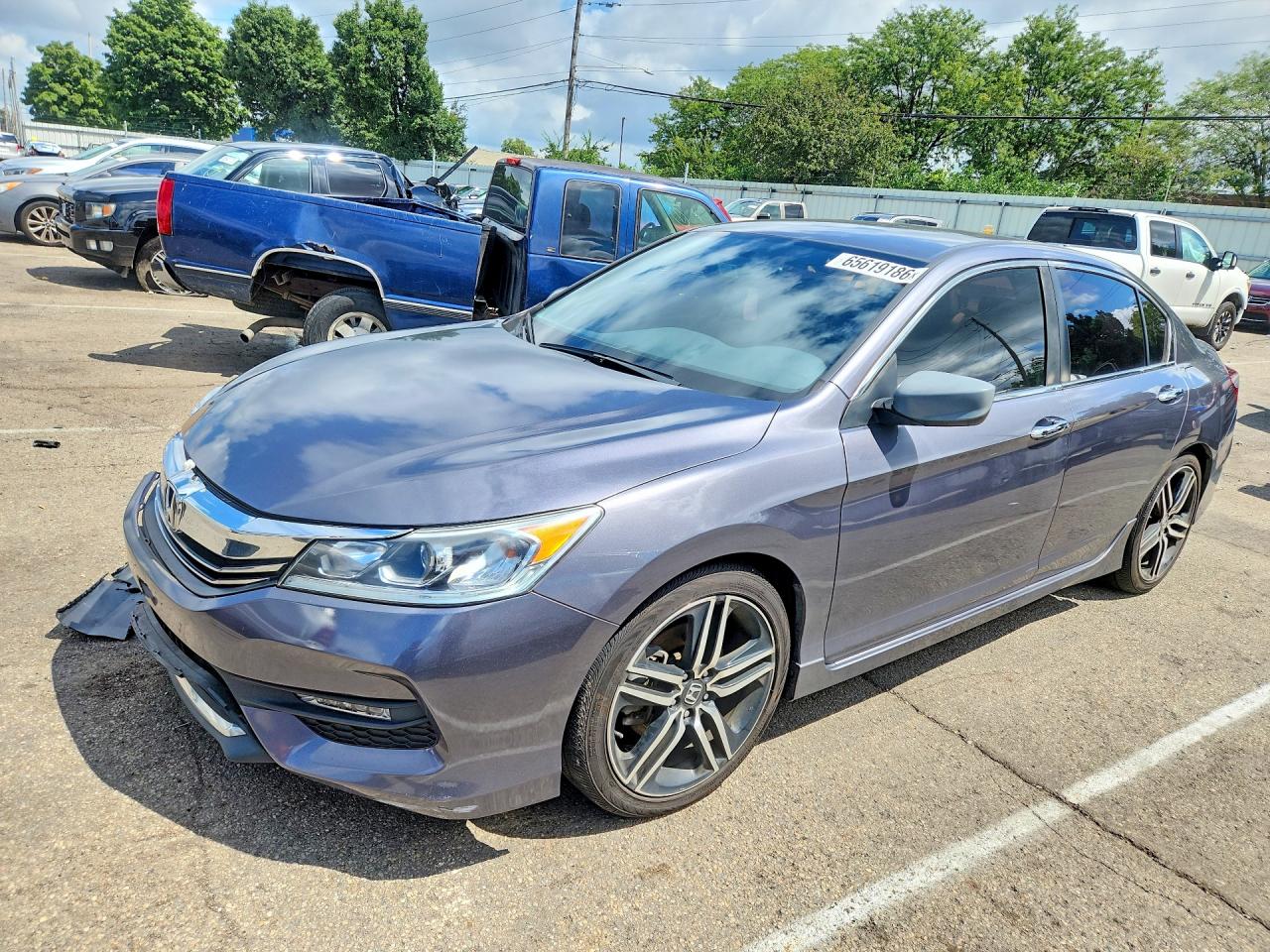 2017 HONDA ACCORD SPORT | 1HGCR2F51HA251800 | UPCARS