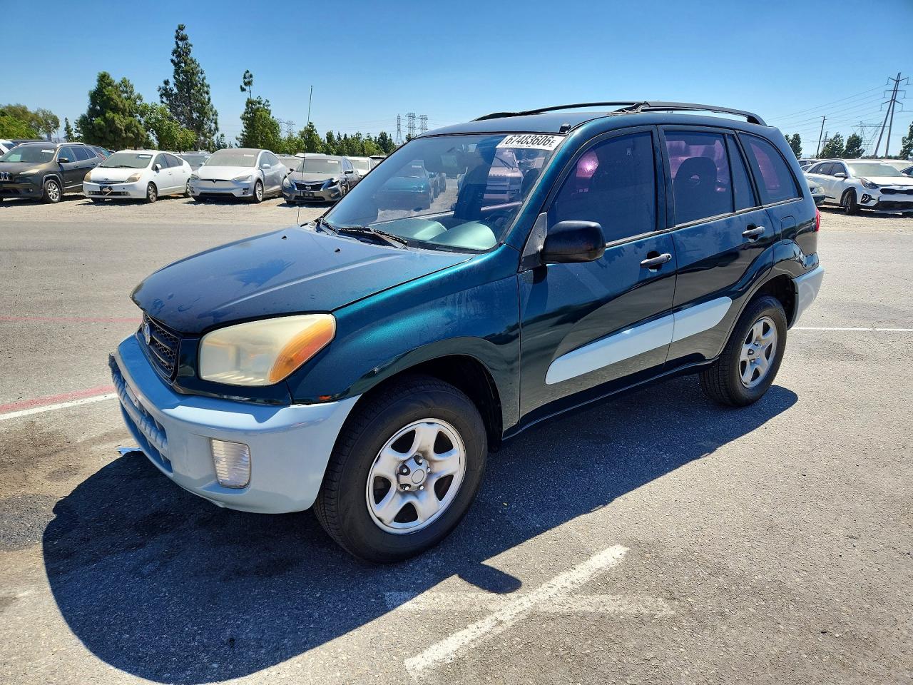2001 TOYOTA RAV4 BASE | JTEGH20V410020098 | UPCARS