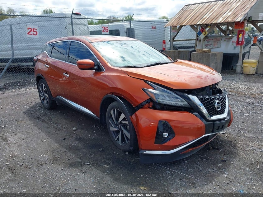 2022 NISSAN MURANO SL | 5N1AZ2CS0NC110616 | UPCARS