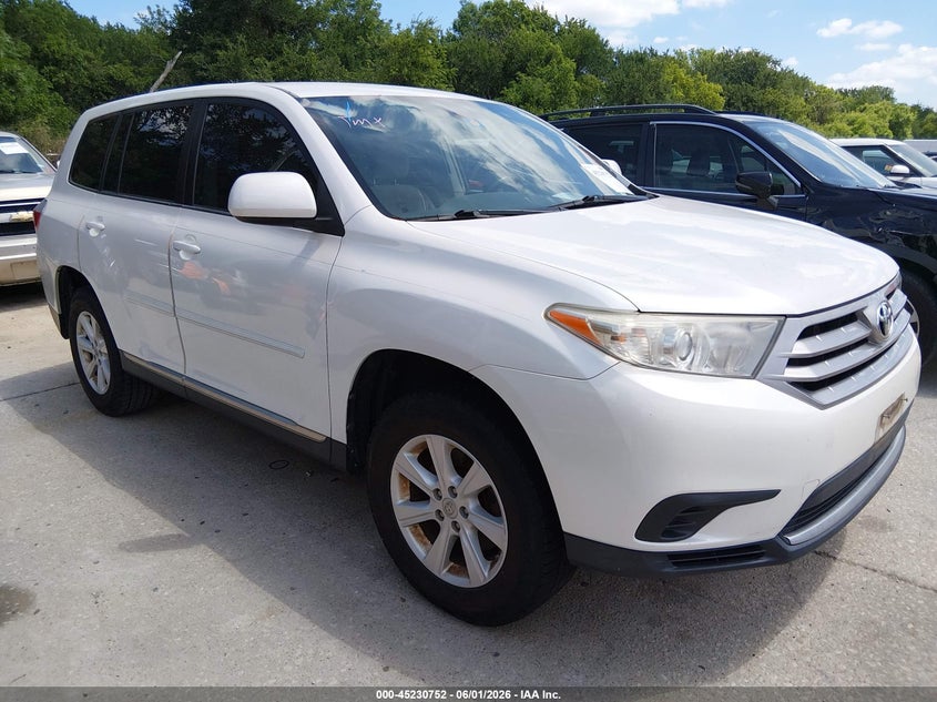 2013 TOYOTA HIGHLANDER | 5TDZA3EH7DS045458 | UPCARS