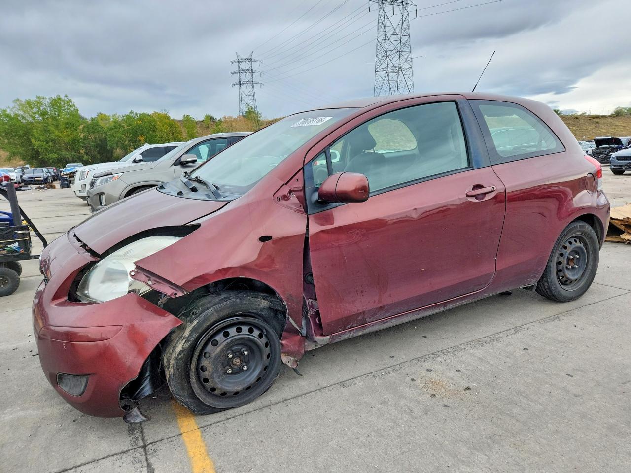 2009 TOYOTA YARIS BASE | JTDJT903X95248458 | UPCARS