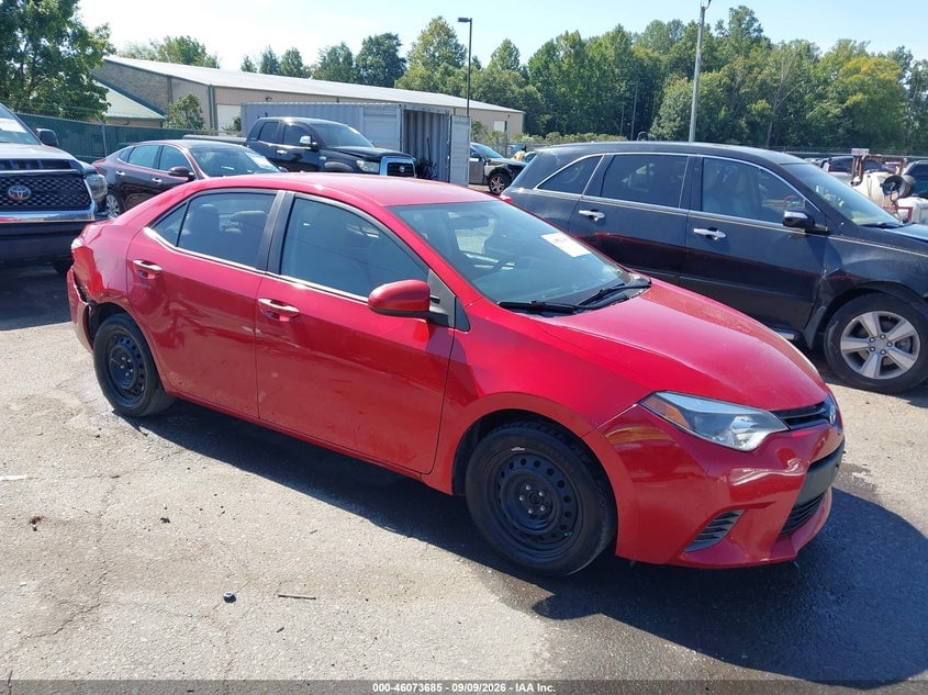 2015 TOYOTA COROLLA LE | 2T1BURHE9FC435163 | UPCARS
