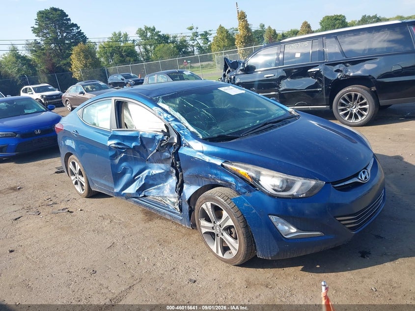 2015 HYUNDAI ELANTRA SPORT | KMHDH4AHXFU422280 | UPCARS