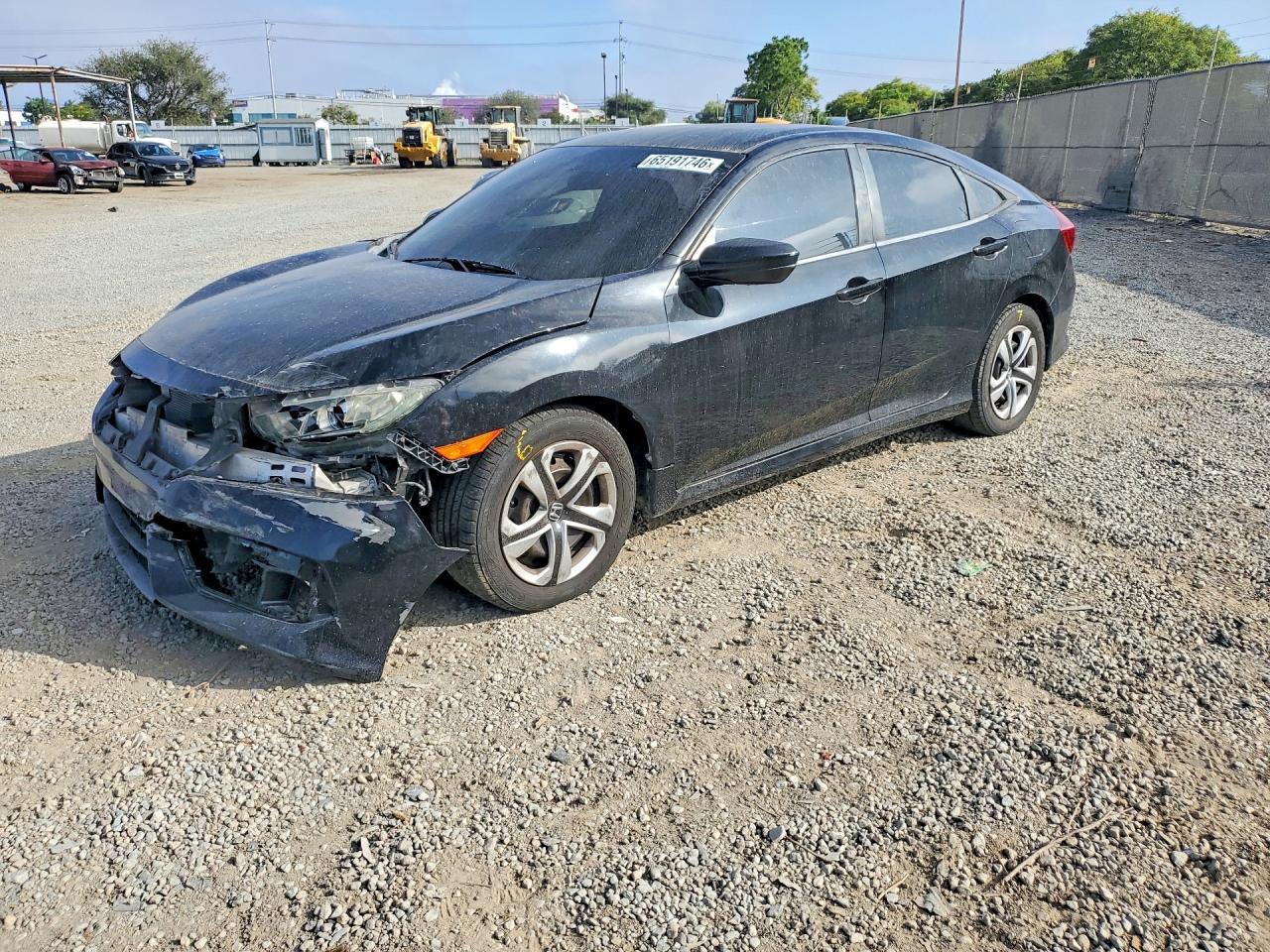 2016 HONDA CIVIC LX | 2HGFC2F53GH512620 | UPCARS