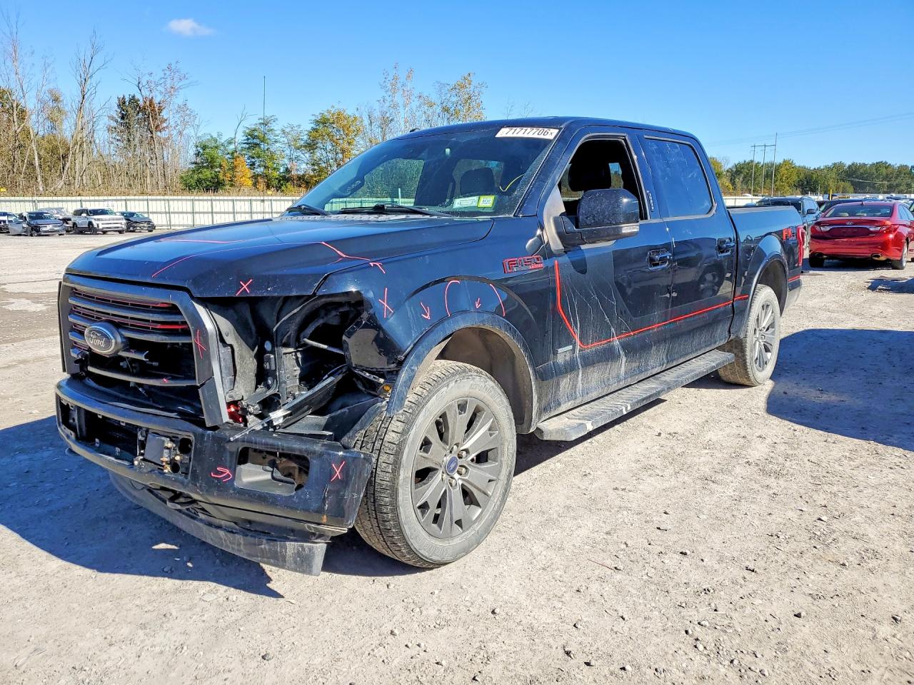 2017 FORD F150 SUPERCREW | 1FTEW1EG2HFA54778 | UPCARS