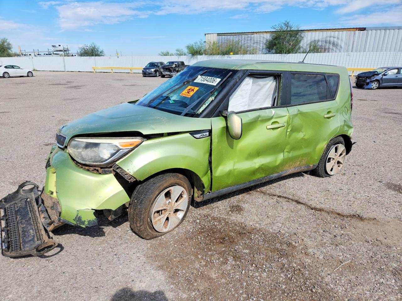 2015 KIA SOUL BASE | KNDJN2A23F7771814 | UPCARS