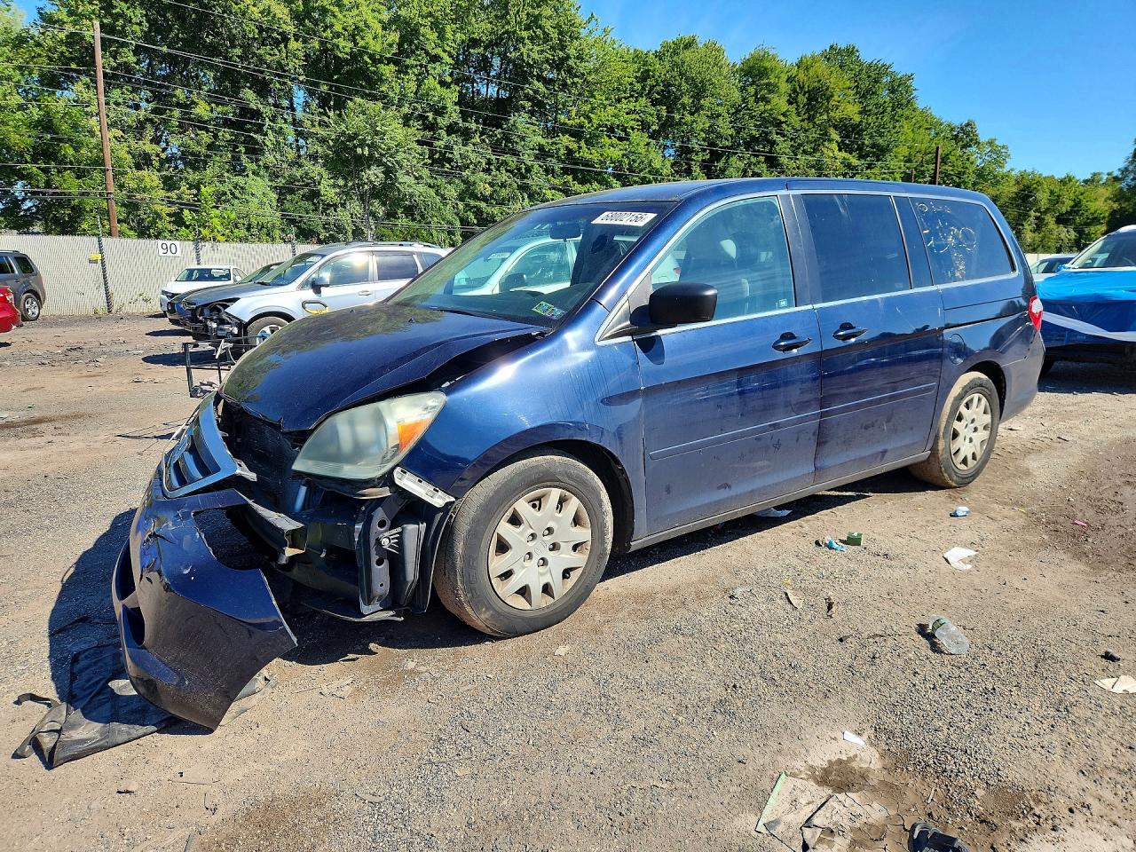 2007 HONDA ODYSSEY LX | 5FNRL38247B128310 | UPCARS