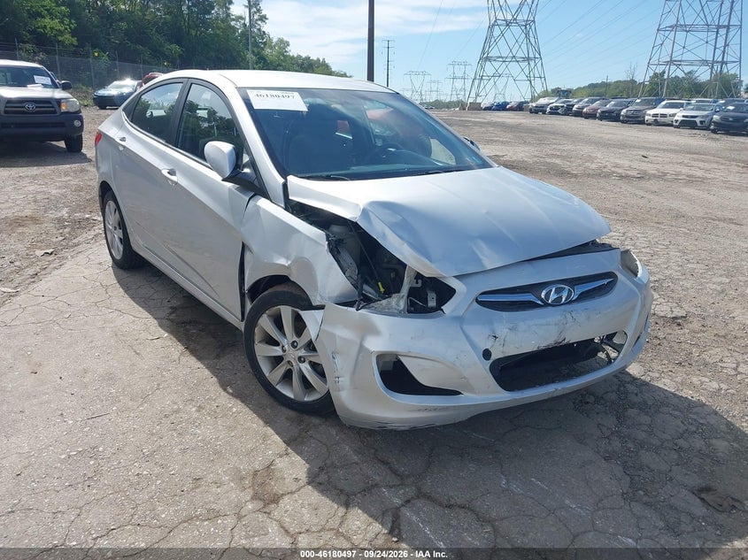 2014 HYUNDAI ACCENT GLS | KMHCU4AE1EU588912 | UPCARS
