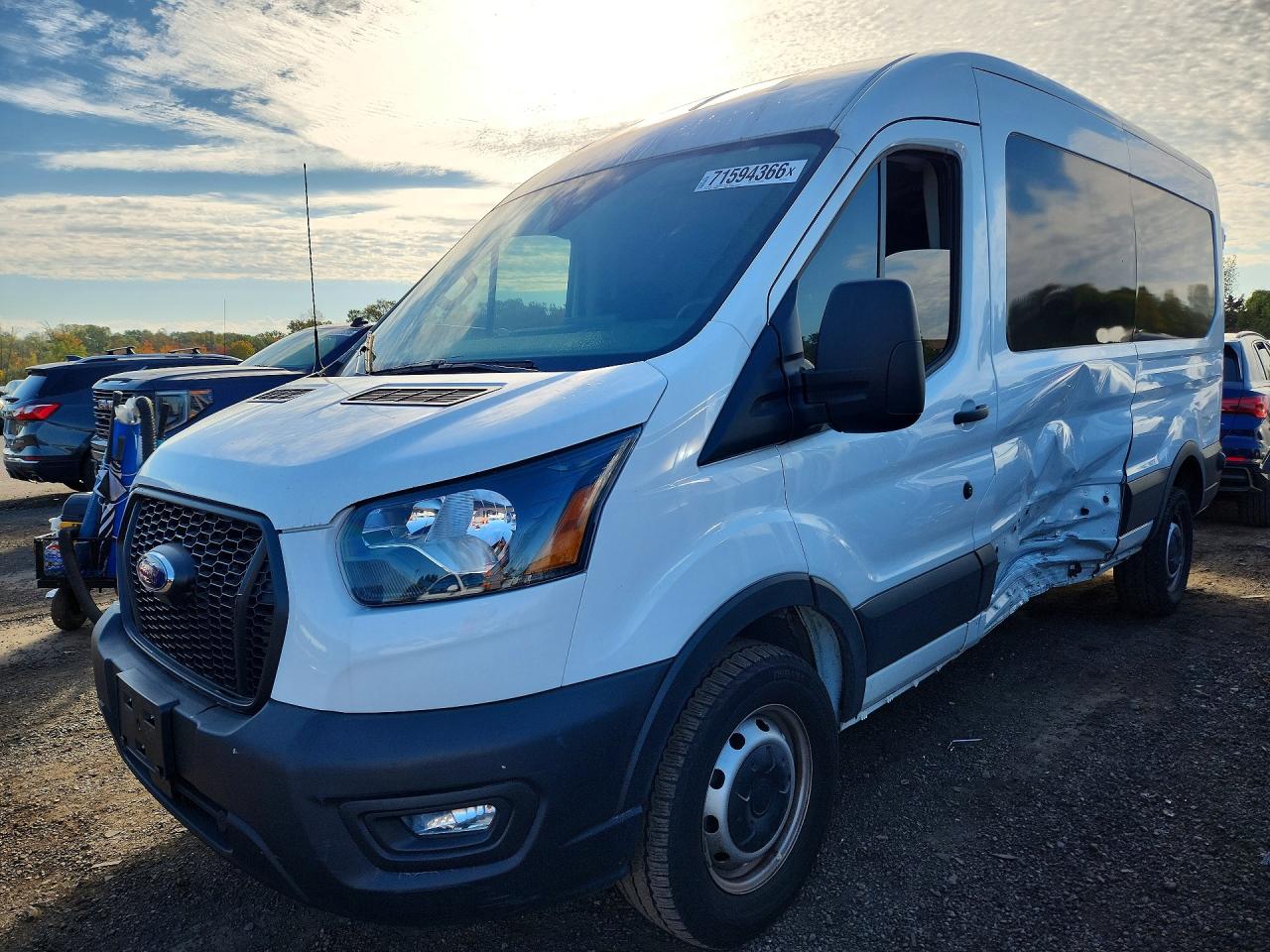 2024 FORD TRANSIT MEDIUM ROOF DELIVERY VAN | 1FTBR1C82RKB37156 | UPCARS