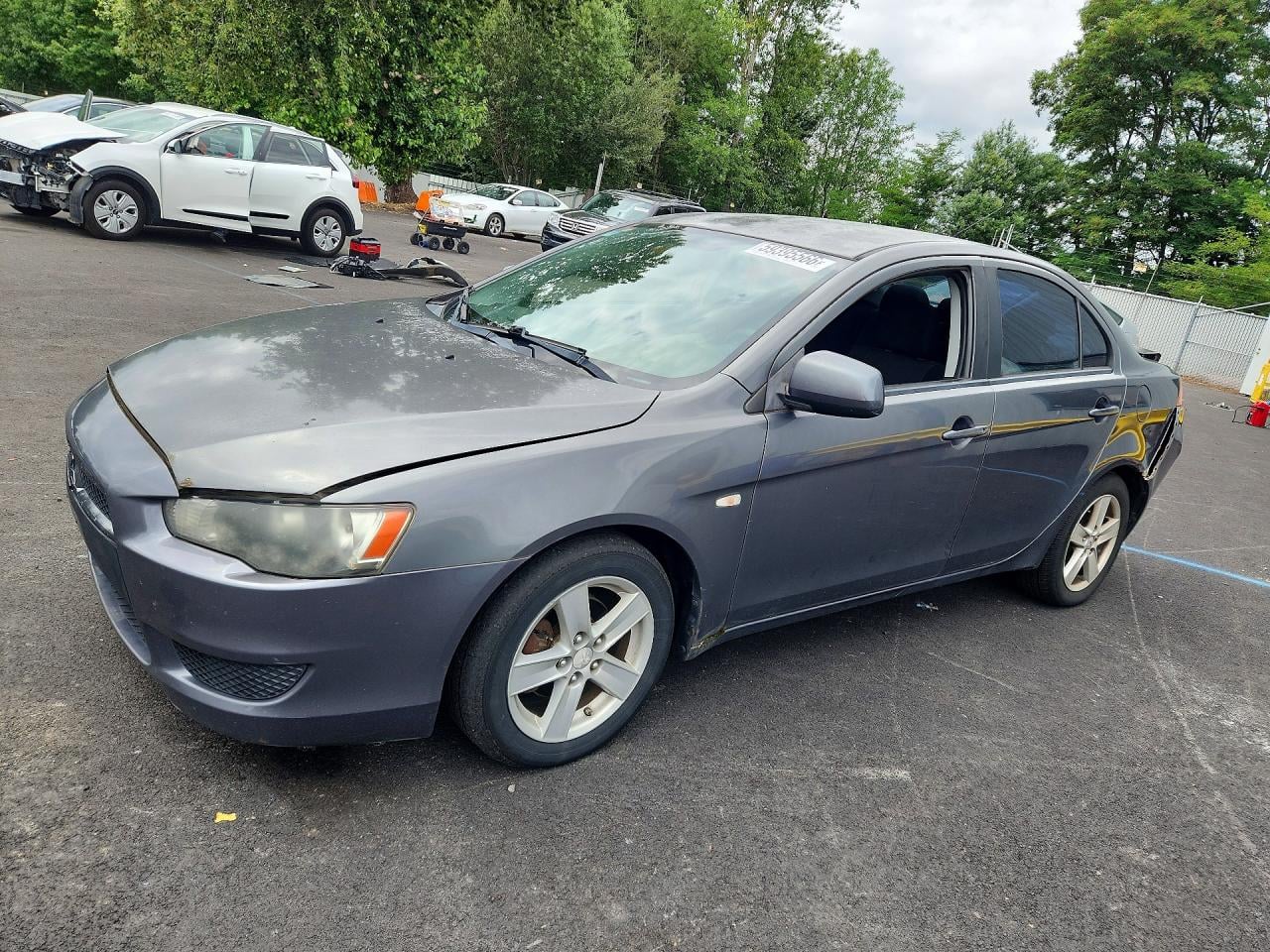 2008 MITSUBISHI LANCER ES | JA3AU26U38U016758 | UPCARS