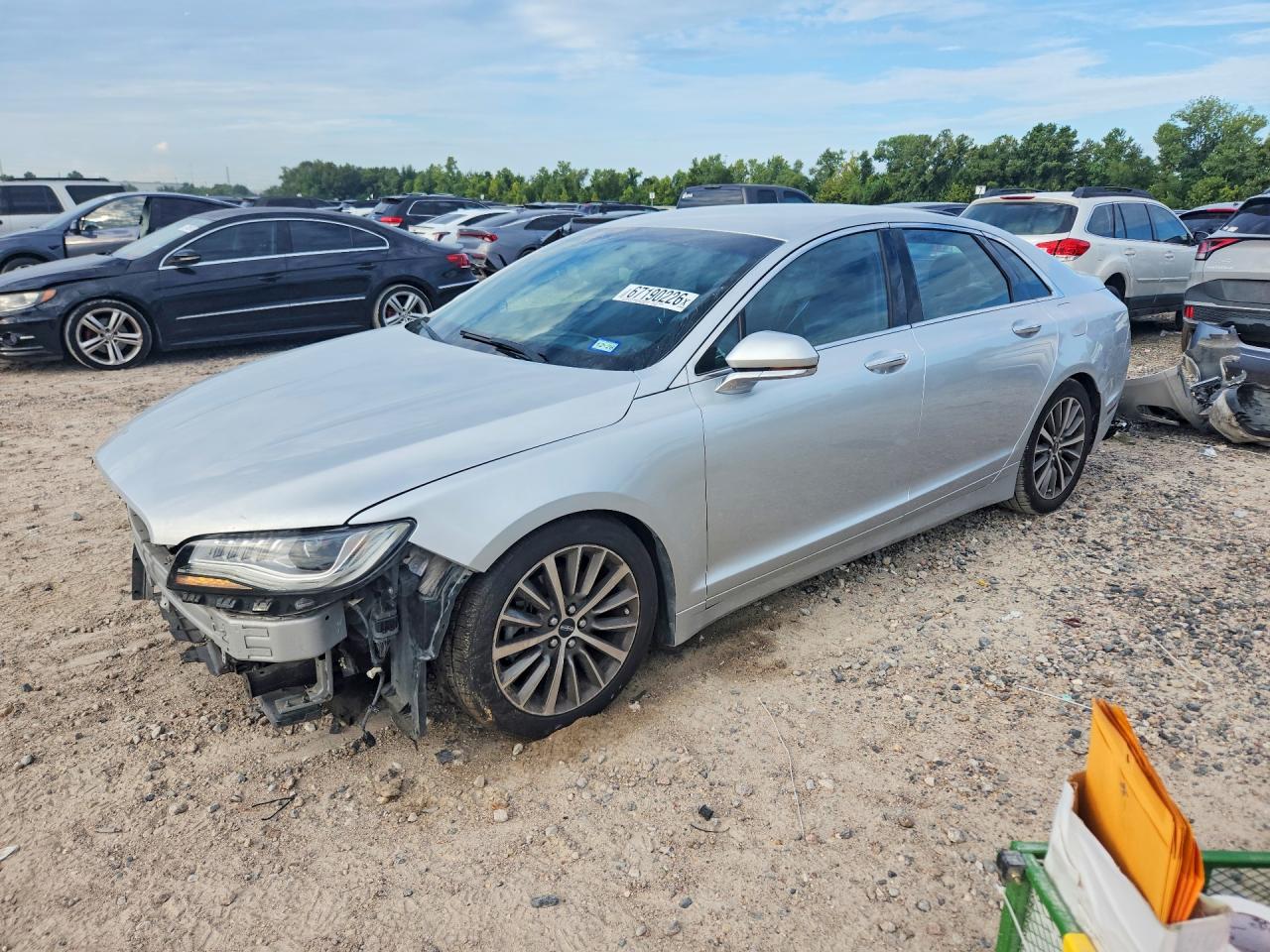 2017 LINCOLN MKZ SELECT | 3LN6L5C95HR663869 | UPCARS