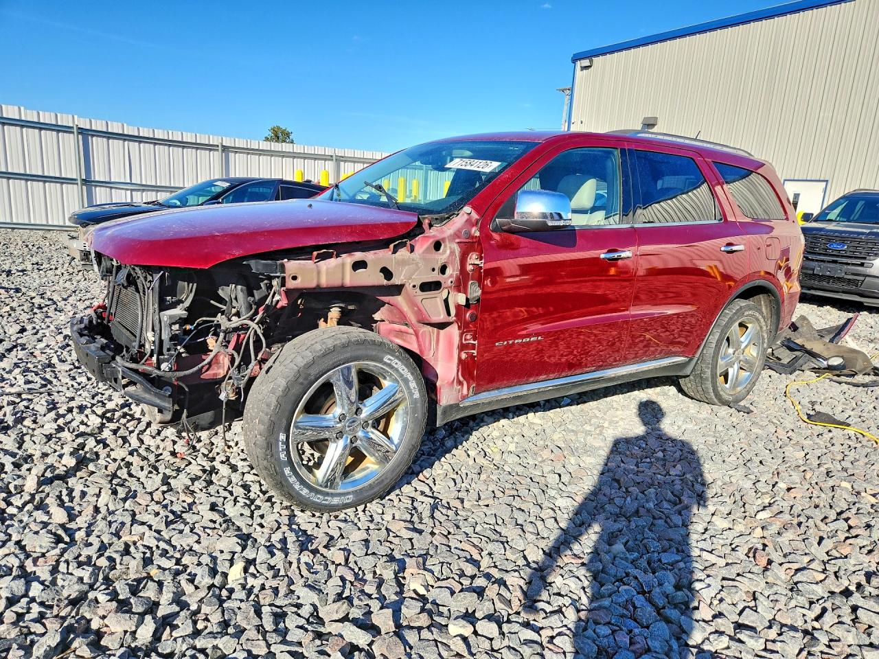 2013 DODGE DURANGO CITADEL | 1C4RDJEG2DC596997 | UPCARS
