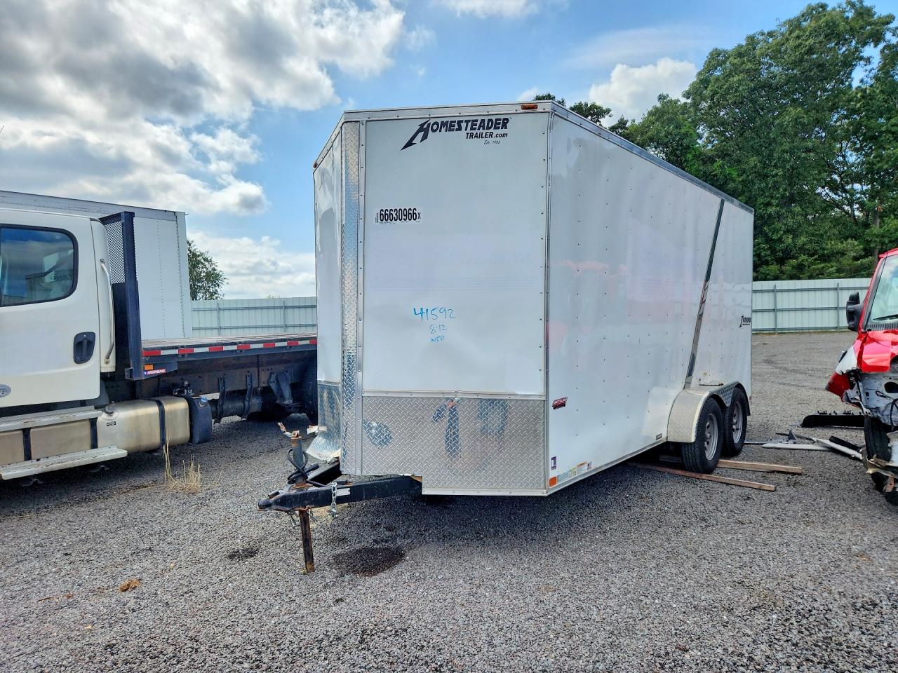 2023 HOMESTEADER UNKNOWN 716IT ENCLOSED CARGO TRAILER | 5HABE1629PN114542 | UPCARS