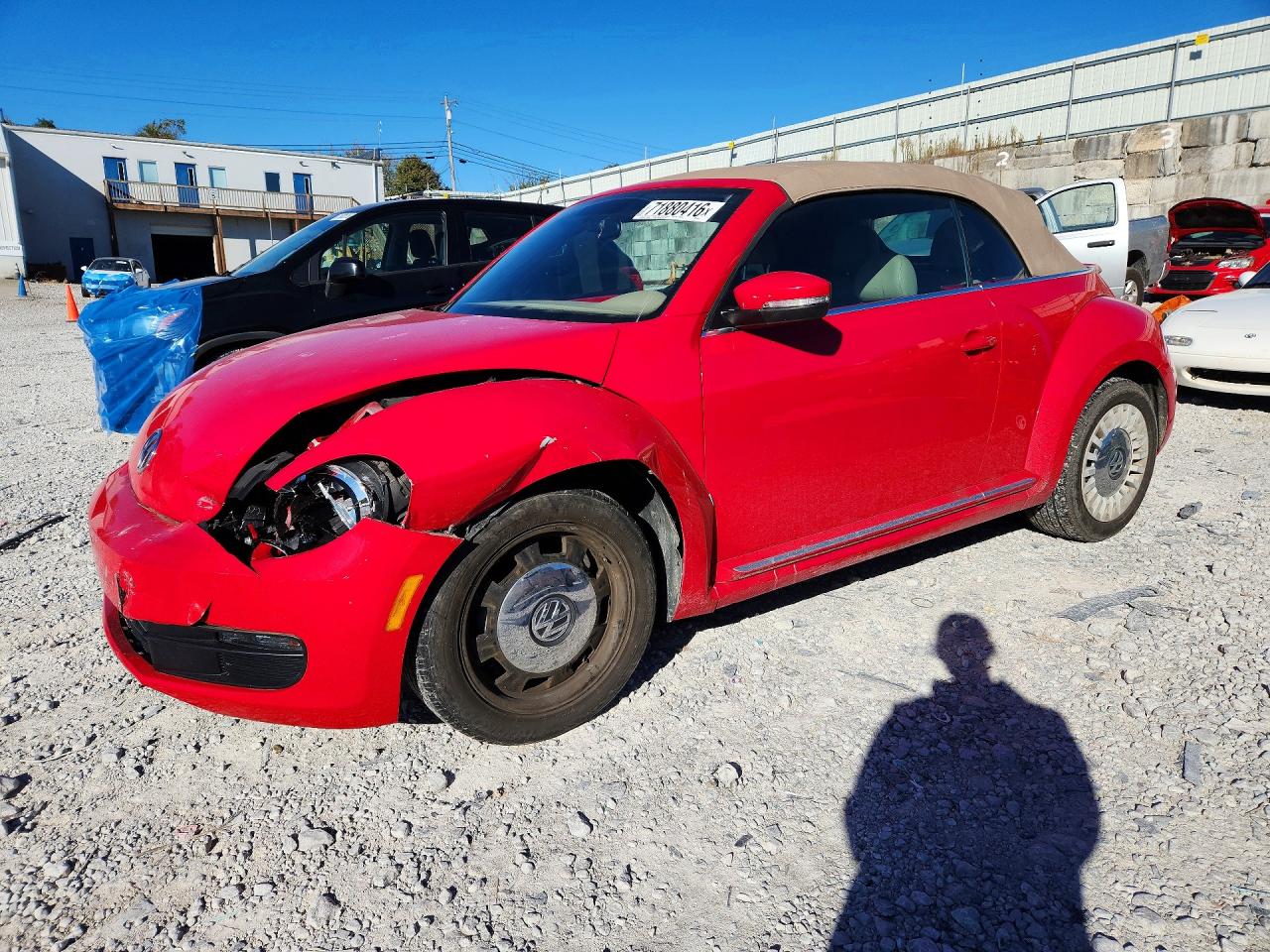 2014 VOLKSWAGEN BEETLE | 3VW5P7AT2EM806667 | UPCARS