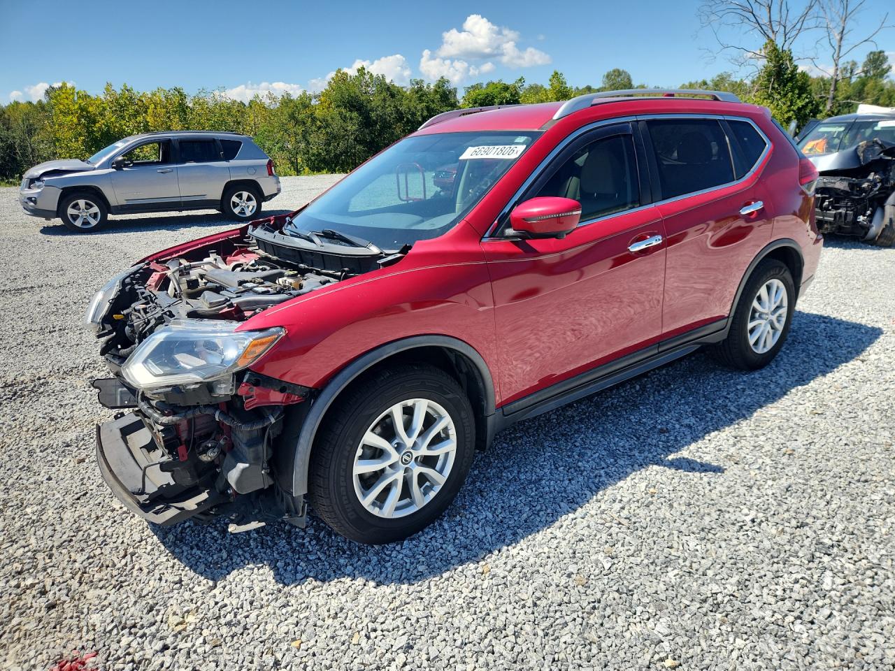 2017 NISSAN ROGUE SV | JN8AT2MT2HW382430 | UPCARS