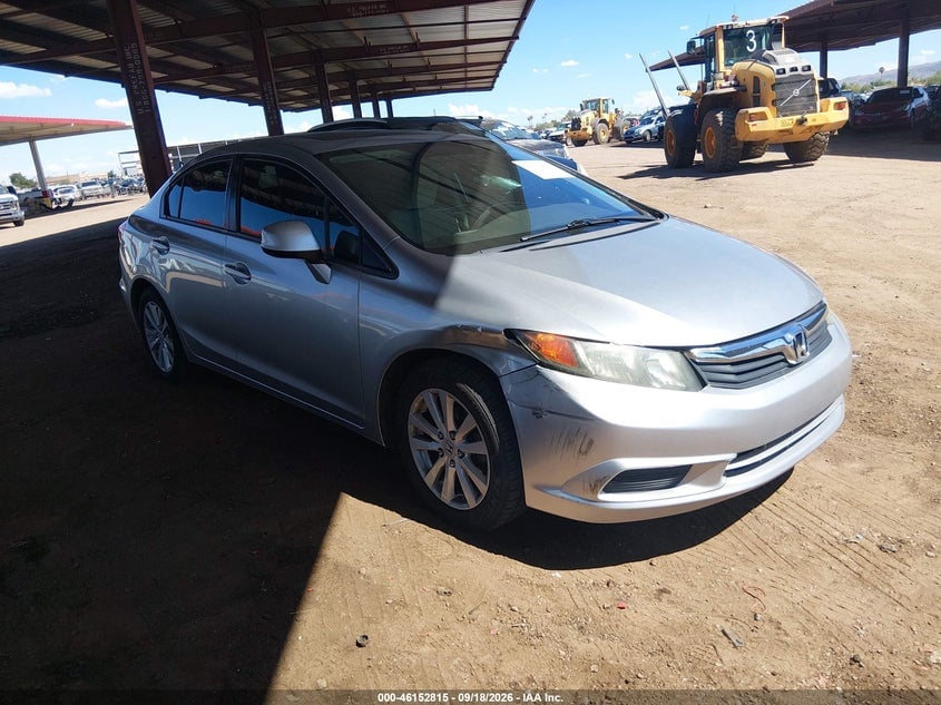 2012 HONDA CIVIC EX | 2HGFB2F85CH330005 | UPCARS