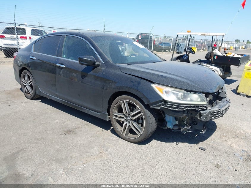 2017 HONDA ACCORD SPORT SE | 1HGCR2F10HA207865 | UPCARS