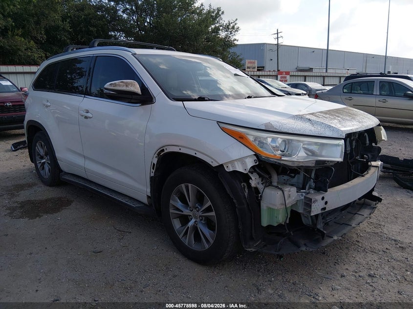 2014 TOYOTA HIGHLANDER XLE V6 | 5TDKKRFH5ES025467 | UPCARS